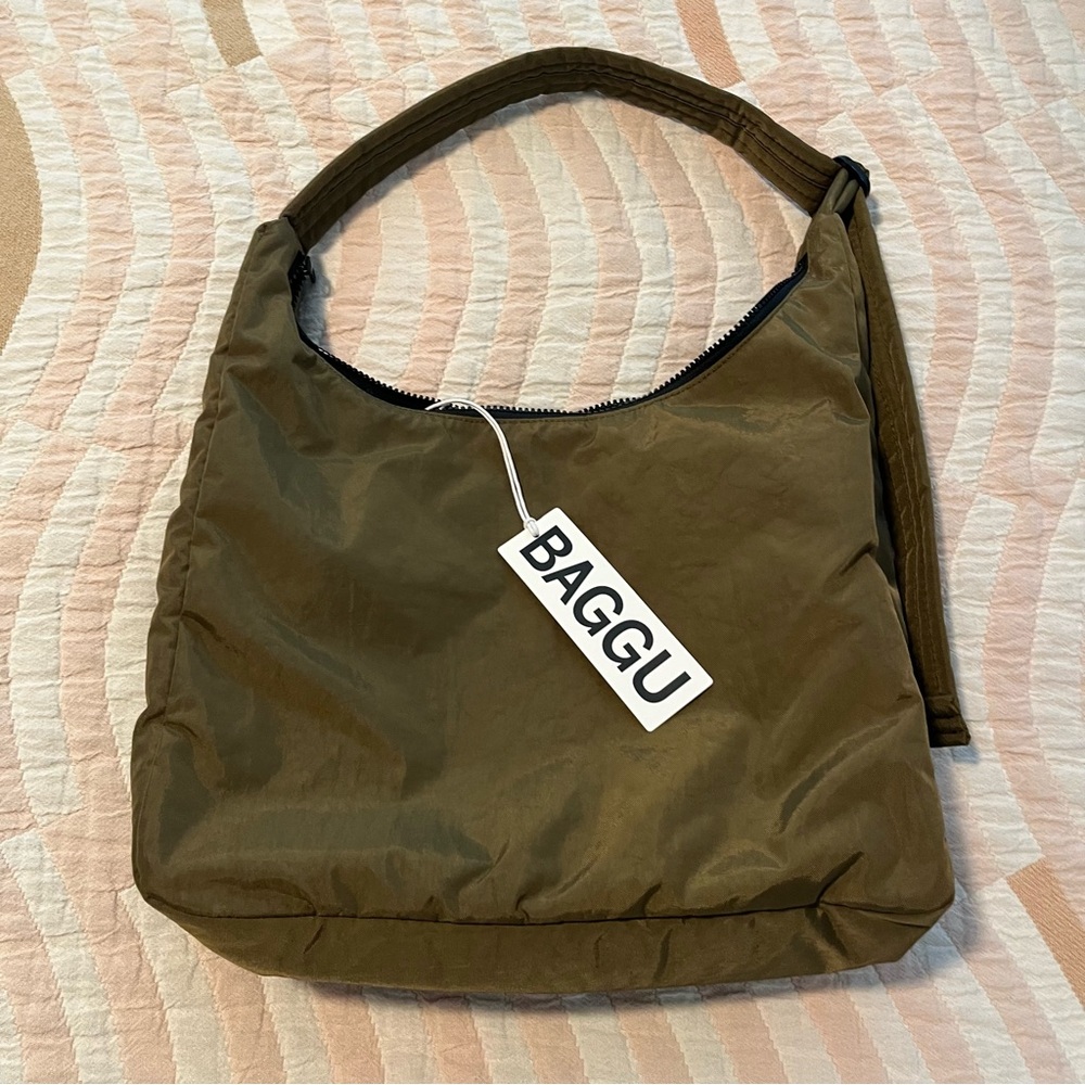 Baggu Shoulder Bag - Regular Size - Seaweed